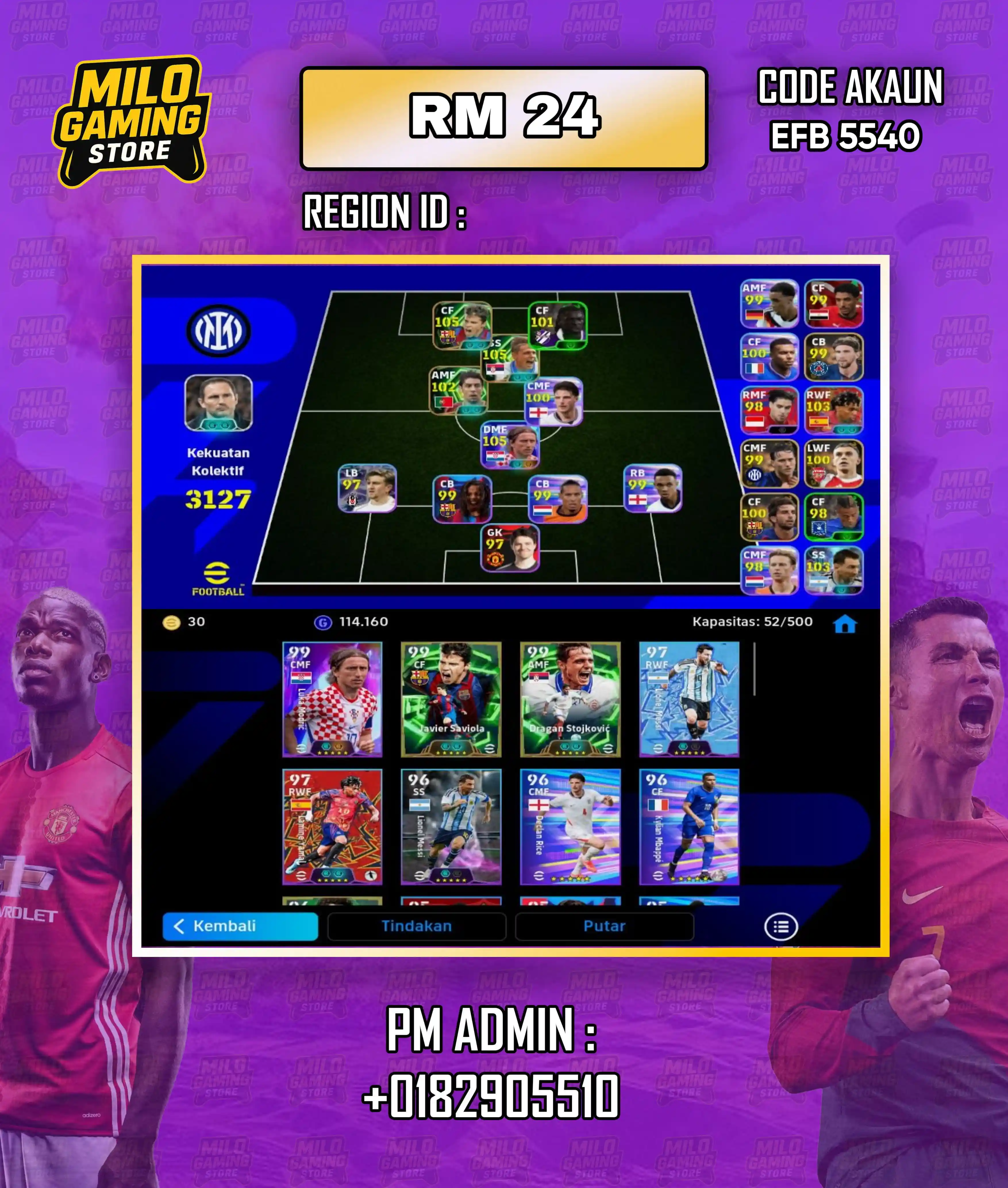 JAVIER SAVIOLA 98 | EFB5540