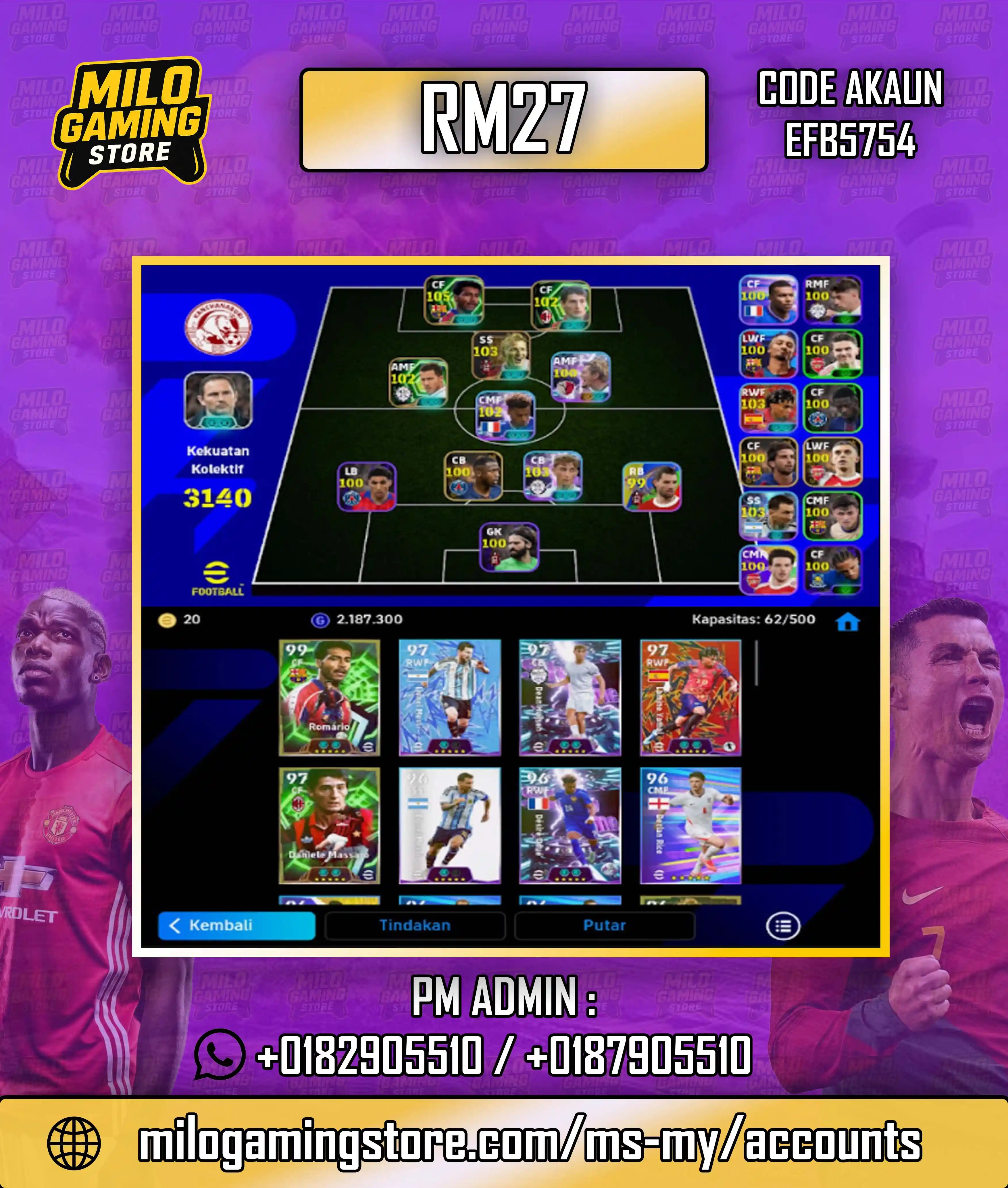ROMARIO 99 | EFB5754