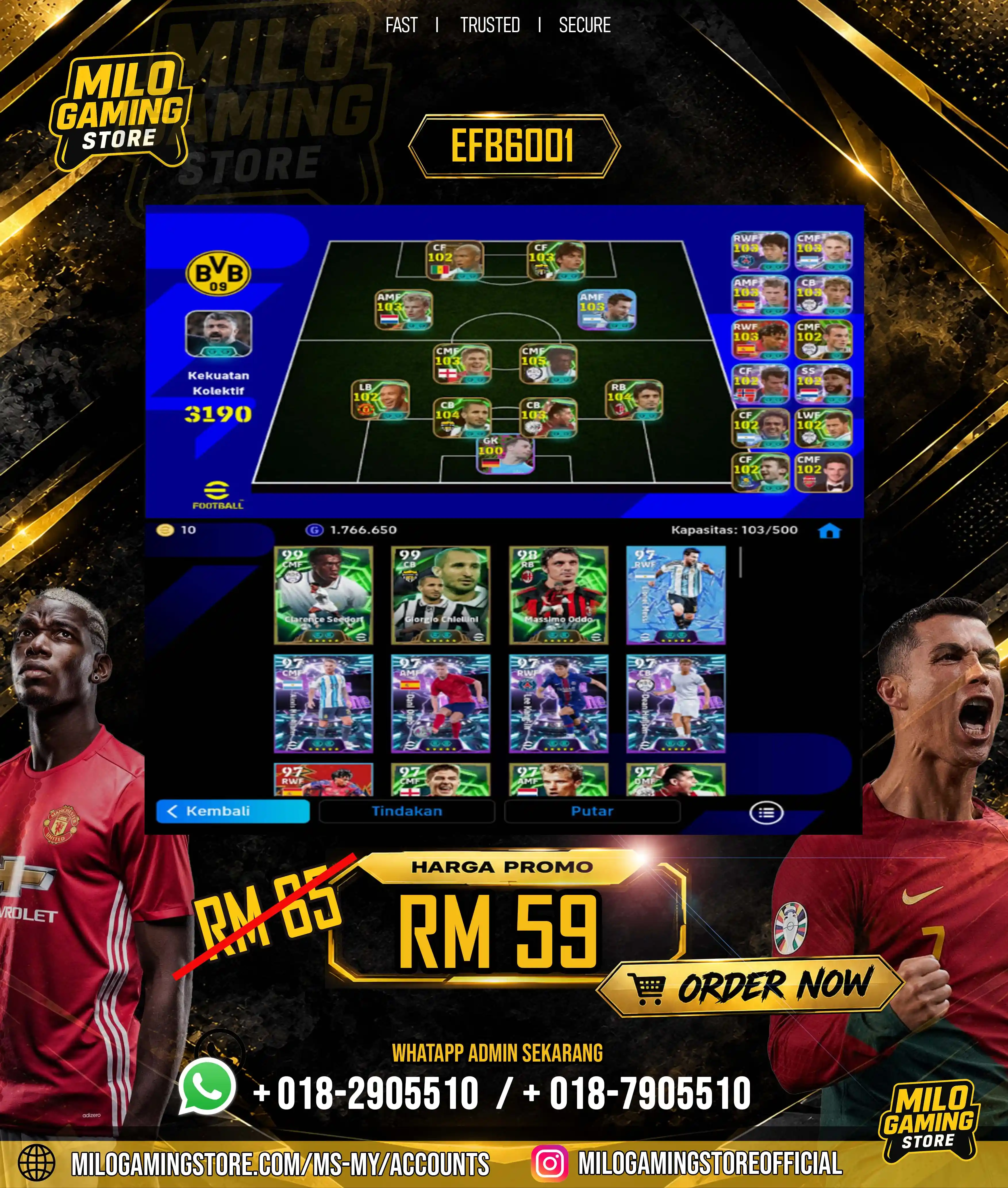 CLARENCE SEEDORF 99 , GIORGIO CHIELLINI 99 | EFB6001