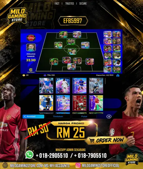 MBAPPE 97 , LIONEL MESSI 96 | EFB5997
